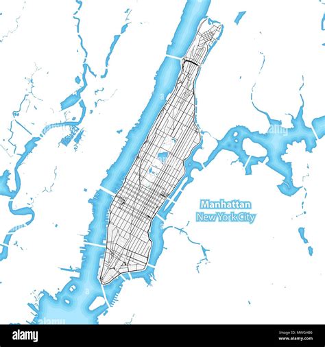 is manhattan an island|map of manhattan island.